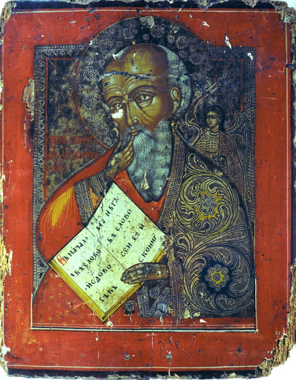 Santo (dipinto) - ambito russo (met&agrave; sec. XIX)